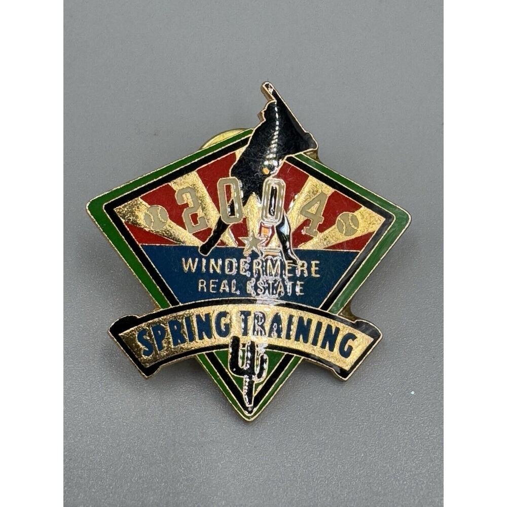 Vtg Arizona Diamondbacks Spring Training Windemere Reality Sponsor Lapel Pin